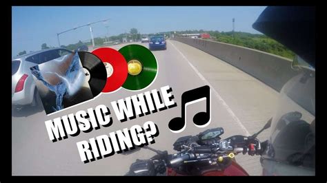 how to listen to music on motorcycle