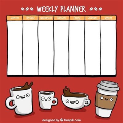 How to Print a Planner: When Coffee Cups Become Your Best Organizational Tool